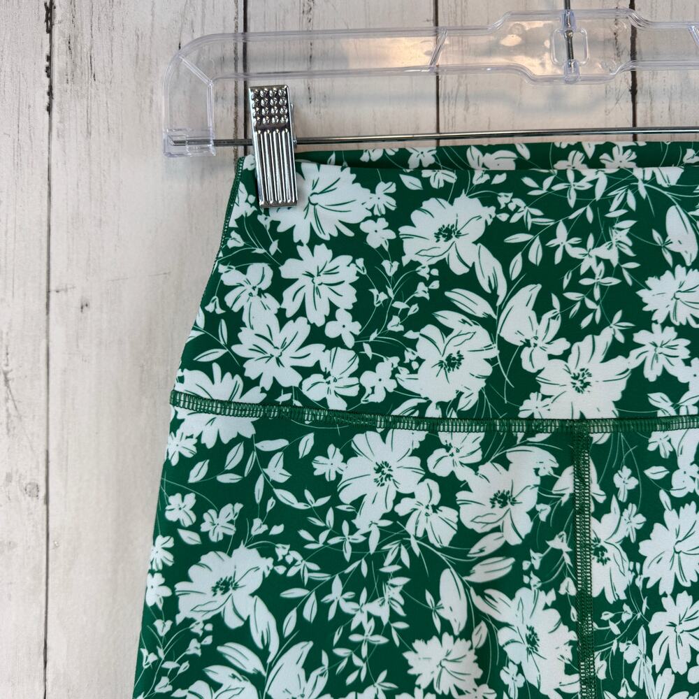 Spiritual Gangster Green Floral Verona Intent High Waisted Legging Size Medium - Picture 3 of 16